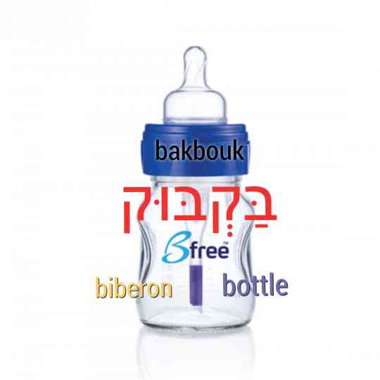traduire biberon en hebreu